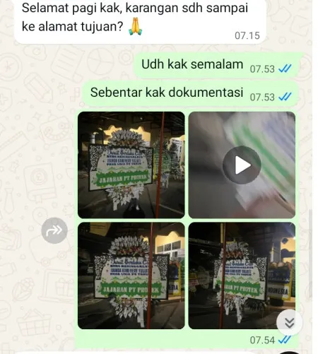 Pengiriman Papan Bunga Selamat Pekayon