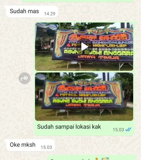 Pengiriman Papan Bunga Pekayon
