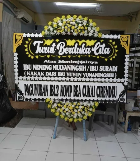 Papan Bunga Duka Pekayon