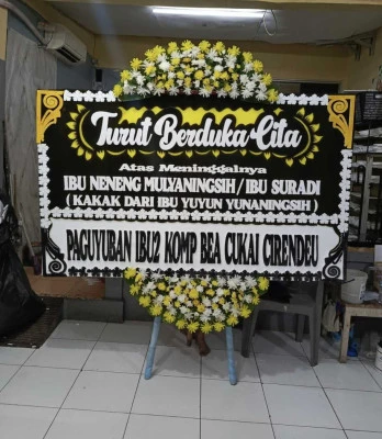 Papan Bunga di Pekayon